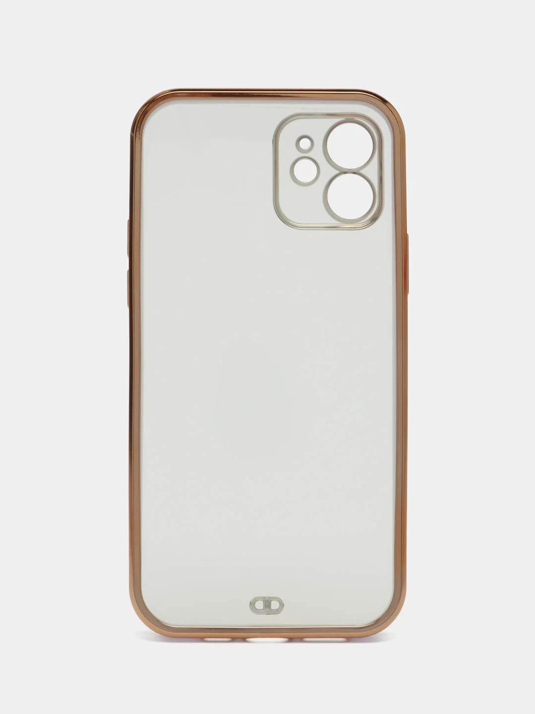 Красный противоударный чехол-рамка для iPhone 11/12