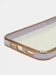 Красный противоударный чехол-рамка для iPhone 11/12