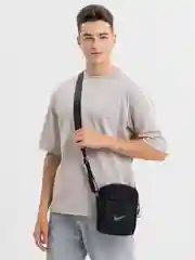 Черный сумка через плечо, мужская