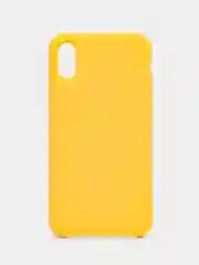 Желтый чехол-накладка для iPhone (Айфон) 13 Pro, 13, XR, 7/8, 12, 11, XS