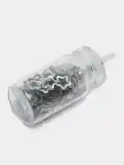 Серый меланж глиттер для ногтей