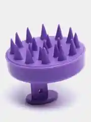 Фиолетовый массажная щетка для мытья волос и кожи головы