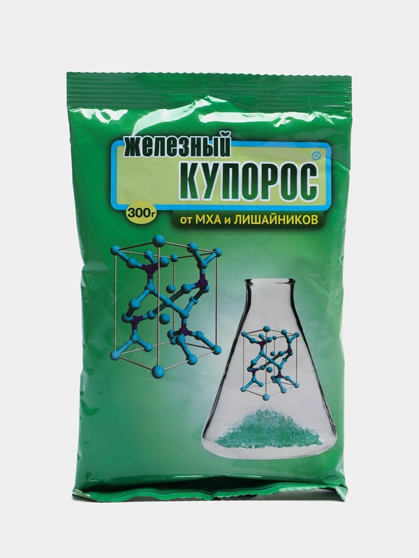 Железный купорос от болезней растений, 300 г, антисептик купить по цене ...