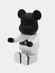 Черный bearbrick, игрушка, игрушка коллекционная