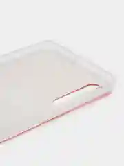 Кораллово-розовый чехол силиконовый Samsung Galaxy A50 / A50s / A30s (Галакси), с рисунком