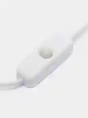 Белый ночник светодиодный LED, настольный, минималистичный