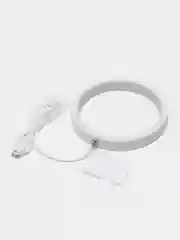 Белый ночник светодиодный LED, настольный, минималистичный