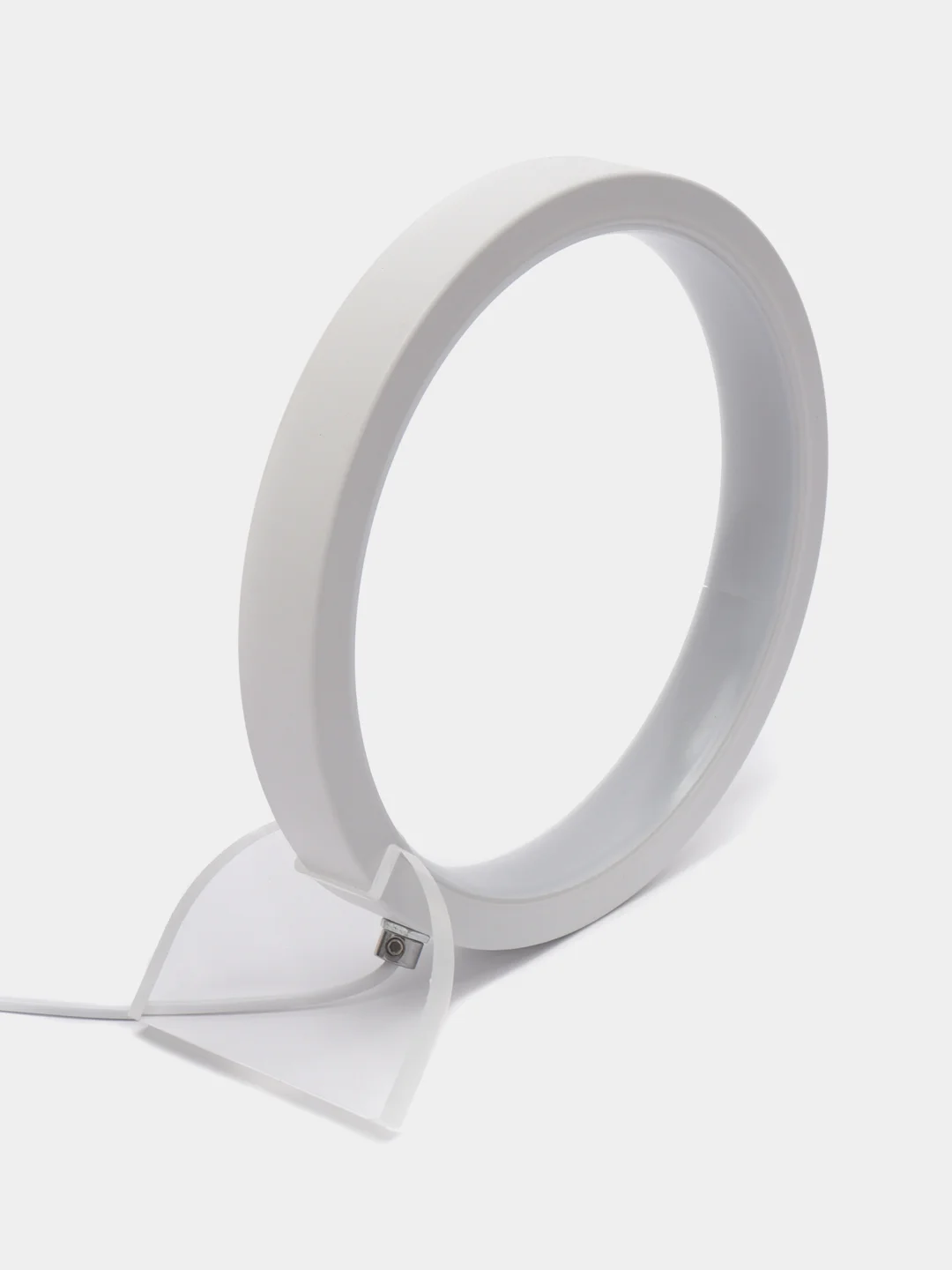 Белый ночник светодиодный LED, настольный, минималистичный