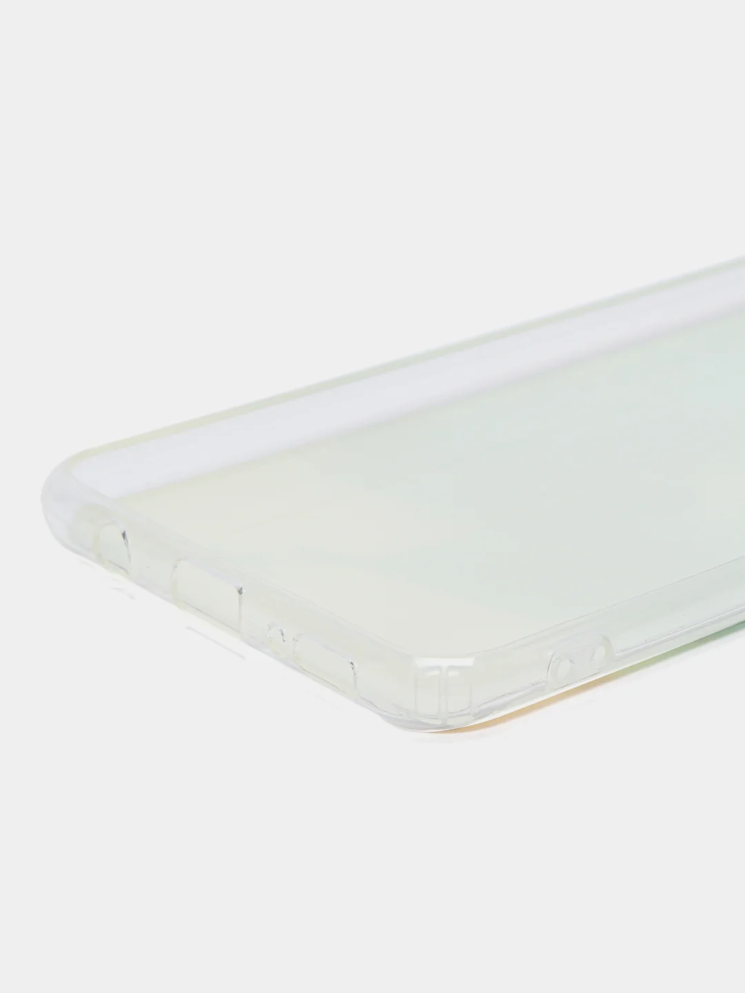 Небесно-голубой чехол силиконовый Samsung Galaxy A50 / A50s / A30s (Галакси), с рисунком