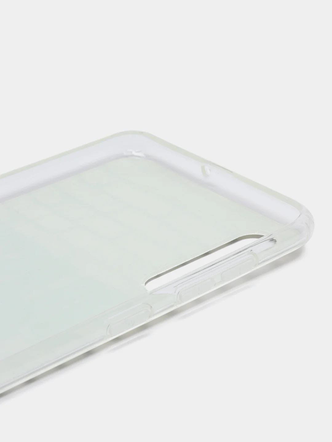 Серый металлик чехол силиконовый Samsung Galaxy A50 / A50s / A30s (Галакси), с рисунком