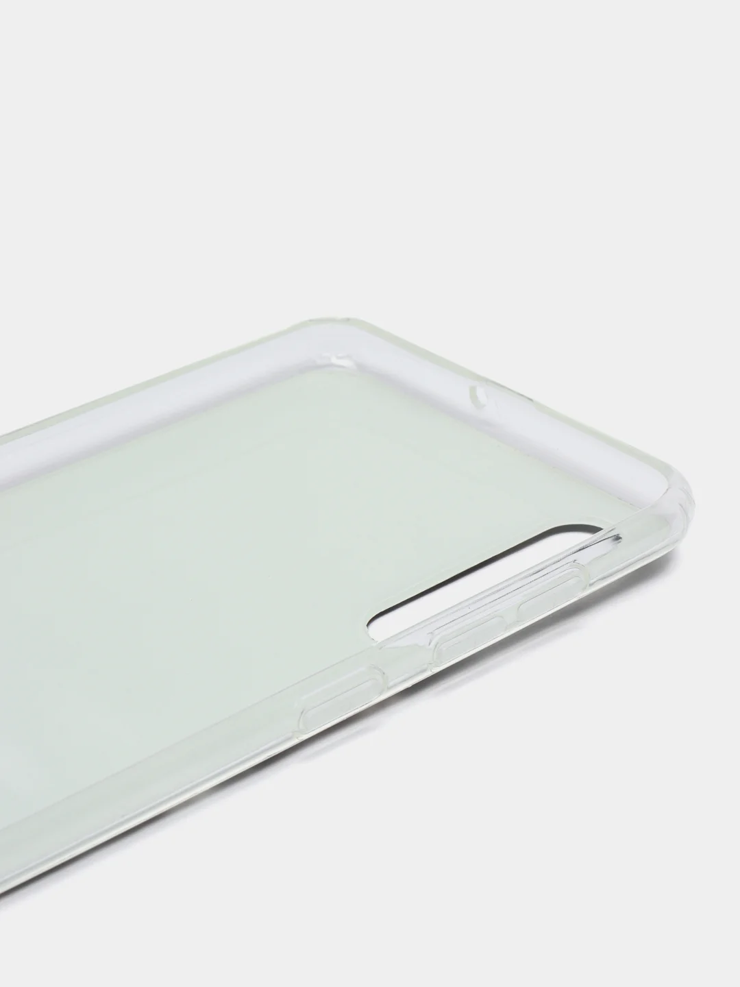 Серебряный чехол силиконовый Samsung Galaxy A50 / A50s / A30s (Галакси), с рисунком