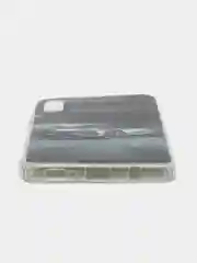 Серебряный чехол силиконовый Samsung Galaxy A50 / A50s / A30s (Галакси), с рисунком