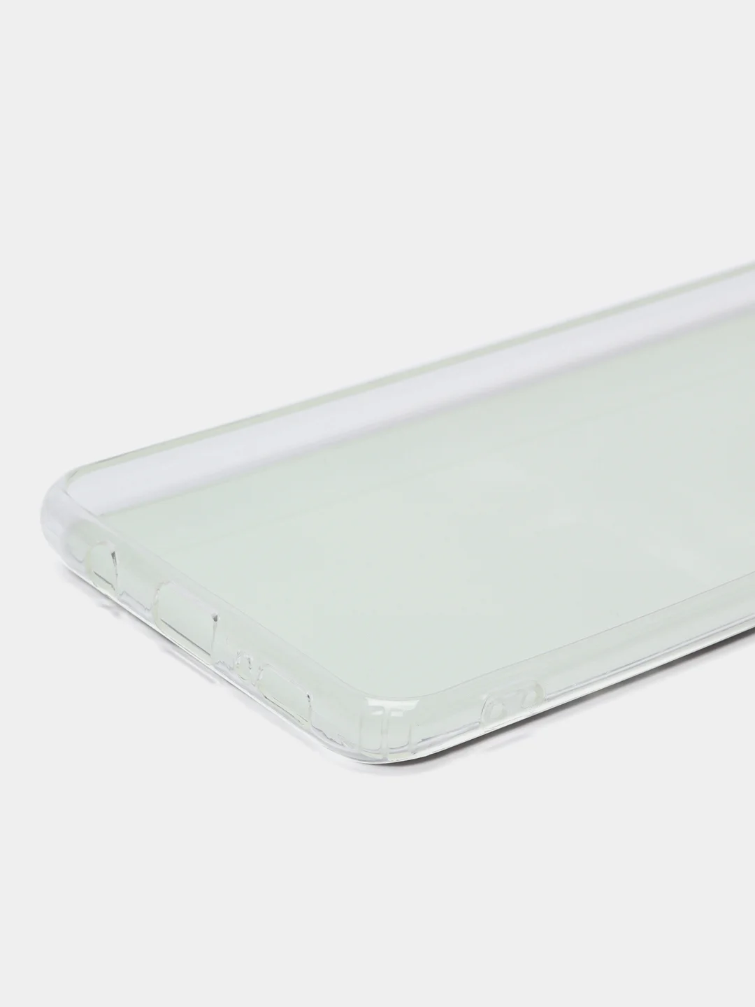 Серебряный чехол силиконовый Samsung Galaxy A50 / A50s / A30s (Галакси), с рисунком