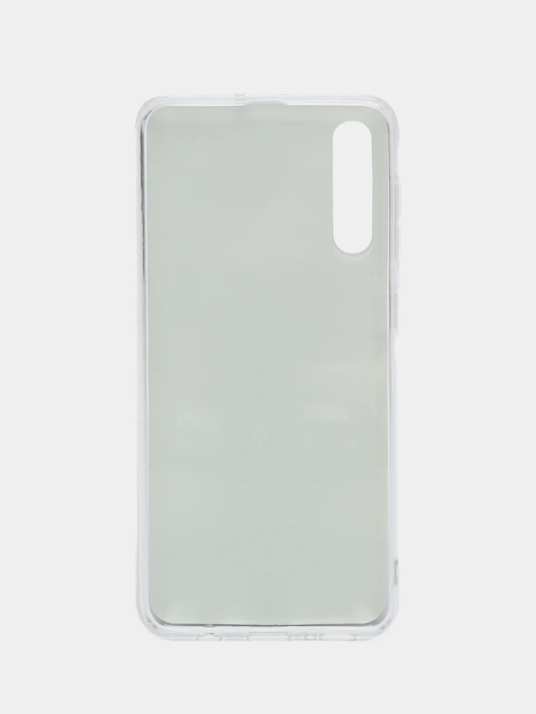Серебряный чехол силиконовый Samsung Galaxy A50 / A50s / A30s (Галакси), с рисунком