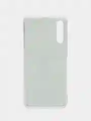 Серебряный чехол силиконовый Samsung Galaxy A50 / A50s / A30s (Галакси), с рисунком