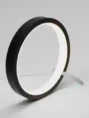 Черный ночник светодиодный LED, настольный, минималистичный