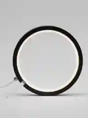 Черный ночник светодиодный LED, настольный, минималистичный