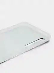 Пурпурный чехол силиконовый Samsung Galaxy A50 / A50s / A30s (Галакси), с рисунком