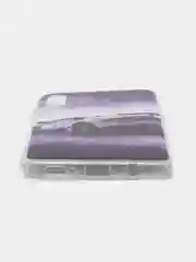 Пурпурный чехол силиконовый Samsung Galaxy A50 / A50s / A30s (Галакси), с рисунком