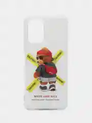 Белый чехол Xiaomi Redmi Note 10, Redmi Note 10S, Poco M5s, Поко М5с, силиконовый, с рисунком