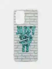 Бирюзовый чехол Xiaomi Redmi Note 10, Redmi Note 10S, Poco M5s, Поко М5с, силиконовый, с рисунком