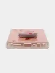 Конфетный чехол для Realme C21Y, Realme C25Y, Реалми С21У, С25У пластиковый, с рисунком и попсокетом