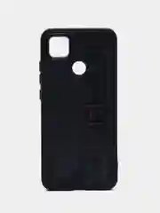 Черный чехол Xiaomi Redmi 9C, Redmi 10A, Редми 9С, 10А плотный, с рисунком и мягким подкладом