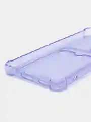 Лавандовый чехол для Xiaomi Poco F4, Сяоми Поко Ф4 прозрачный, с карманом для карты