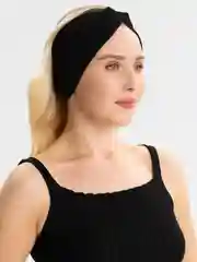 Угольный широкая повязка на голову женская