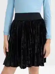 Индиго юбка для девочек