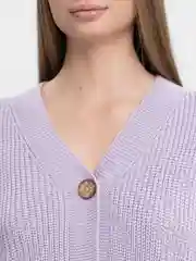Коричневый кардиган женский