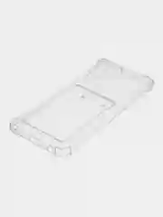 Прозрачный чехол для Samsung Galaxy M33, Самсунг Галакси М33 прозрачный, с карманом для карты