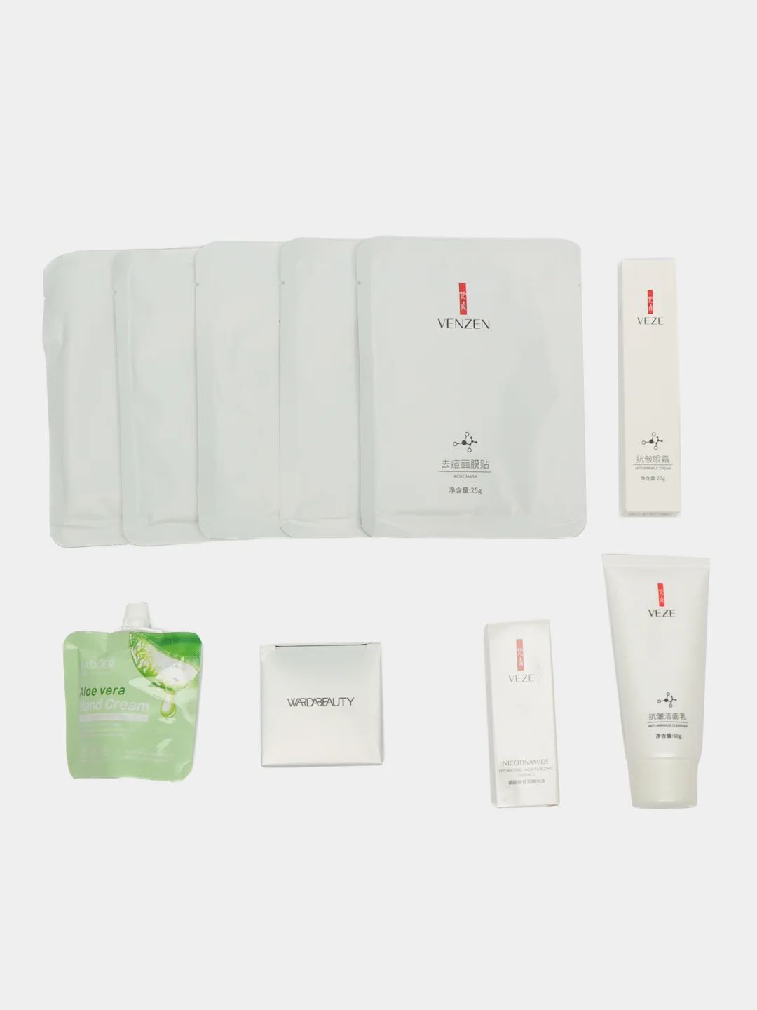 Бронзовый beauty Box подарочный набор Бьюти бокс с косметикой. Набор косметики женский. Сюрприз бокс