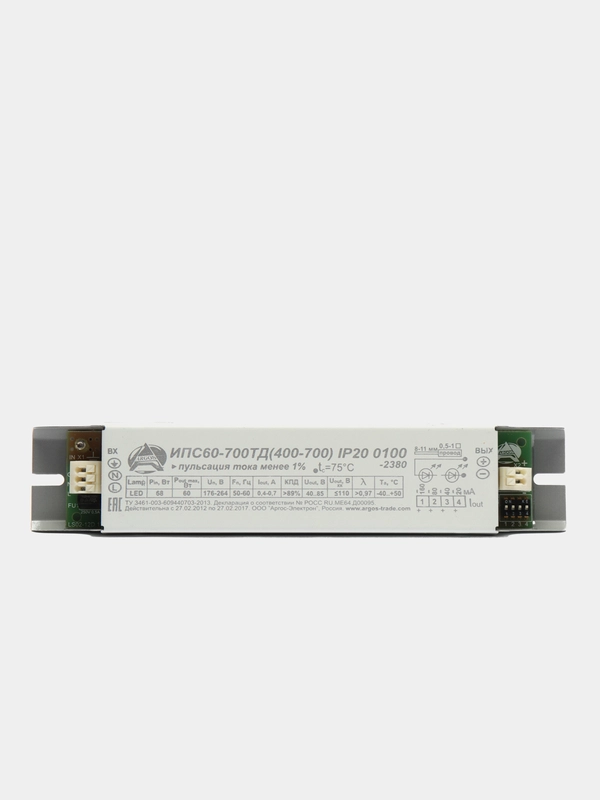 Драйвер ИПС60-700ТД(400-700) IP20 0105