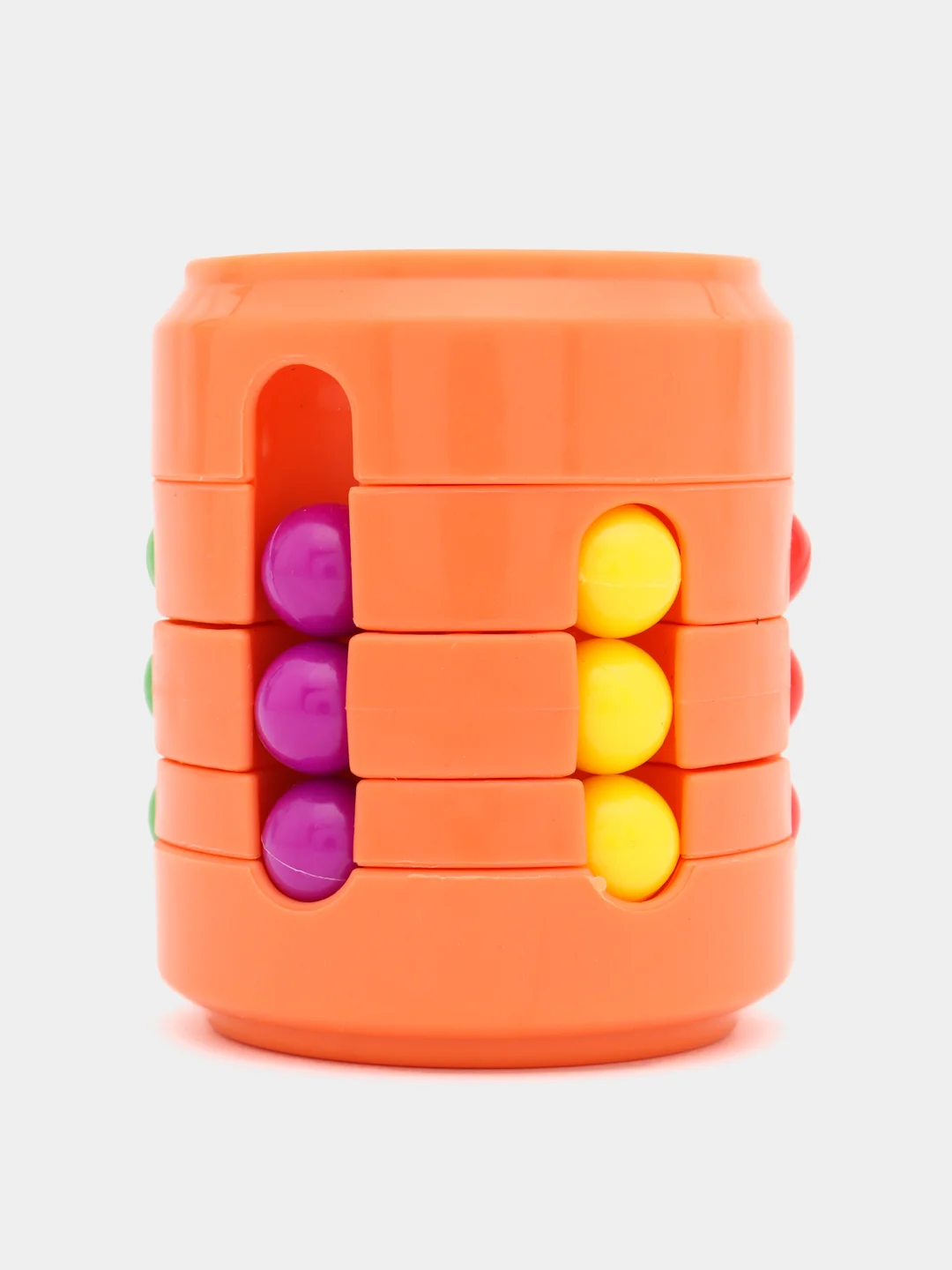 Кораллово-розовый игрушка головоломка спинер Puzzle Ball для детей и взрослых