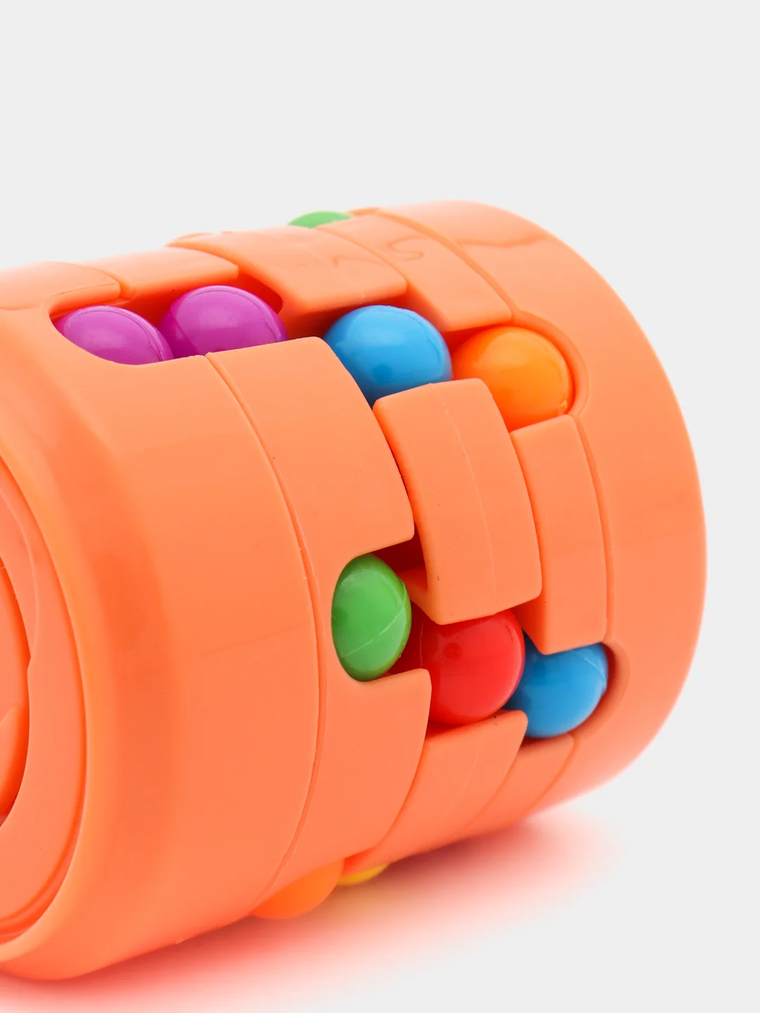 Кораллово-розовый игрушка головоломка спинер Puzzle Ball для детей и взрослых