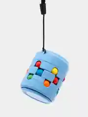 Голубой игрушка головоломка спинер Puzzle Ball для детей и взрослых