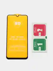 Черный защитное стекло для Samsung Galaxy A50, A51, A02, A22, Xiaomi Redmi 9C, полное покрытие экрана