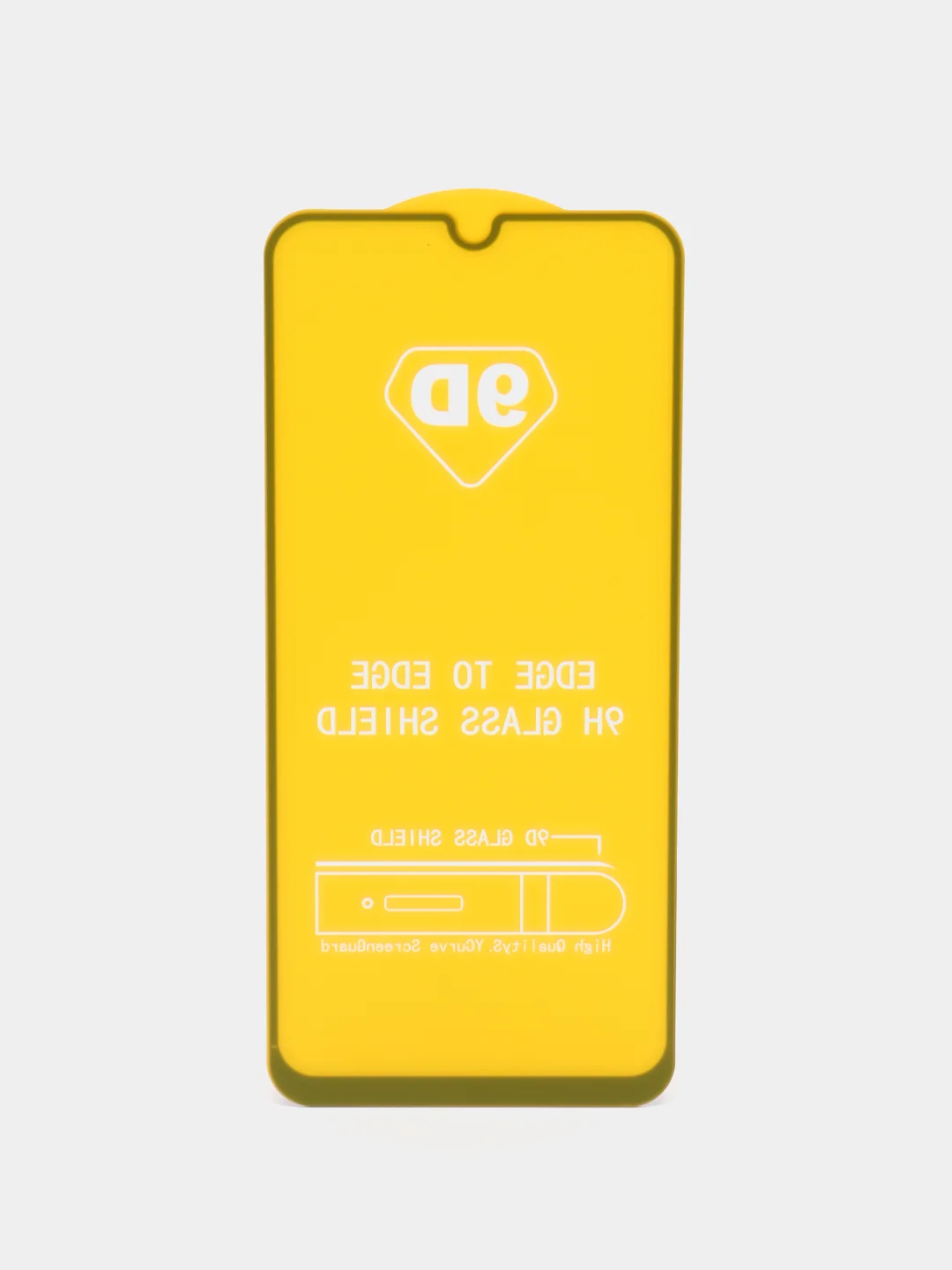 Черный защитное стекло для Samsung Galaxy A50, A51, A02, A22, Xiaomi Redmi 9C, полное покрытие экрана