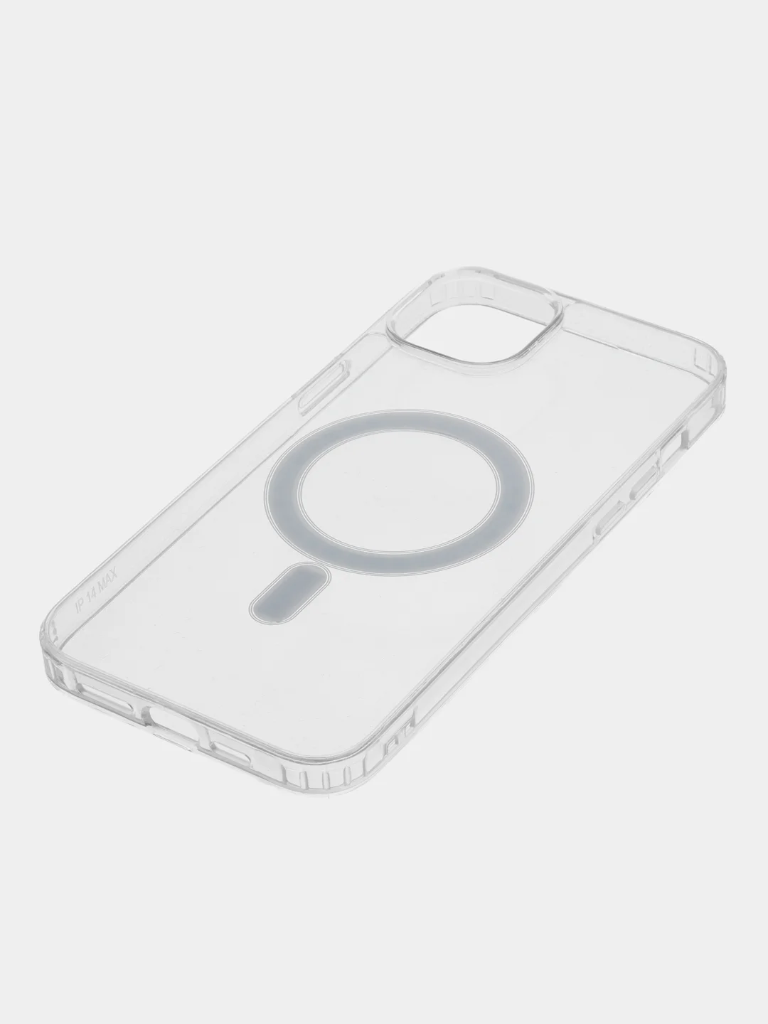 Чехол силиконовый прозрачный MagSafe для Apple iPhone
