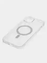 Чехол силиконовый прозрачный MagSafe для Apple iPhone