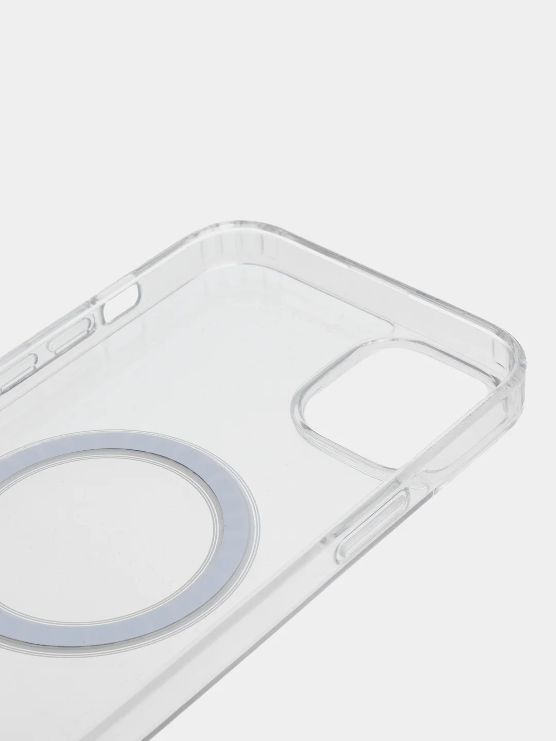 Чехол силиконовый прозрачный MagSafe для Apple iPhone