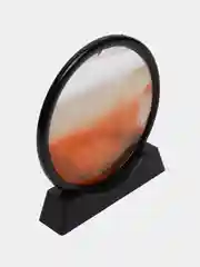 Желтый песочные часы 3D, декоративные, настольные, для офиса