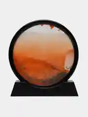 Желтый песочные часы 3D, декоративные, настольные, для офиса