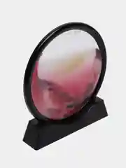 Розовый песочные часы 3D, декоративные, настольные, для офиса