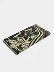 Серый полотенце махровое банное ручное лицевое 70х140 и 50x90, "Своих не бросаем", "Пули Звезда"