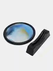 Розовый песочные часы 3D, декоративные, настольные, для офиса