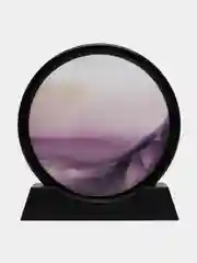 Пурпурный песочные часы 3D, декоративные, настольные, для офиса
