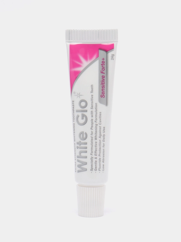 Отбеливающая зубная паста White Glo для снижения чувствительности зубов, 24 г