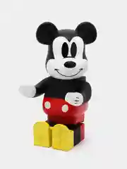 Красный bearbrick, игрушка, игрушка коллекционная